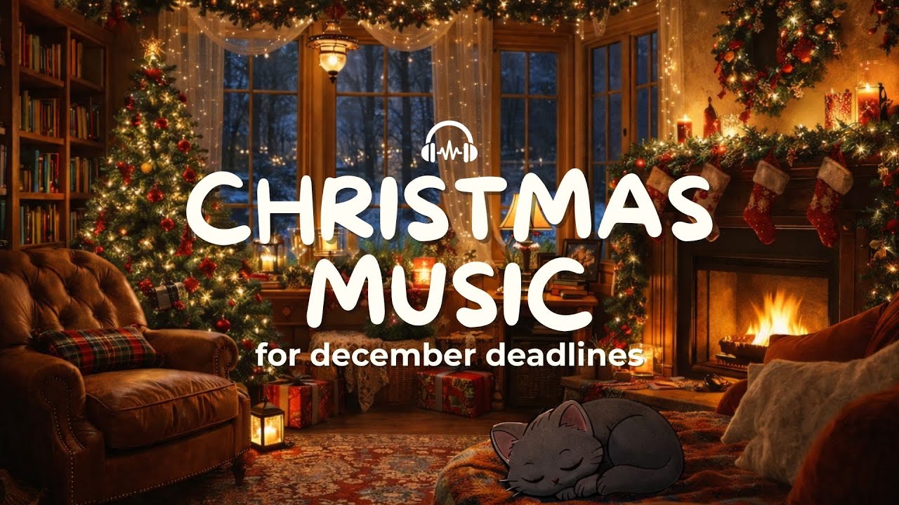 Soft Christmas Music 🎄✨ – Cozy Holiday Ambience for Relaxation & Working