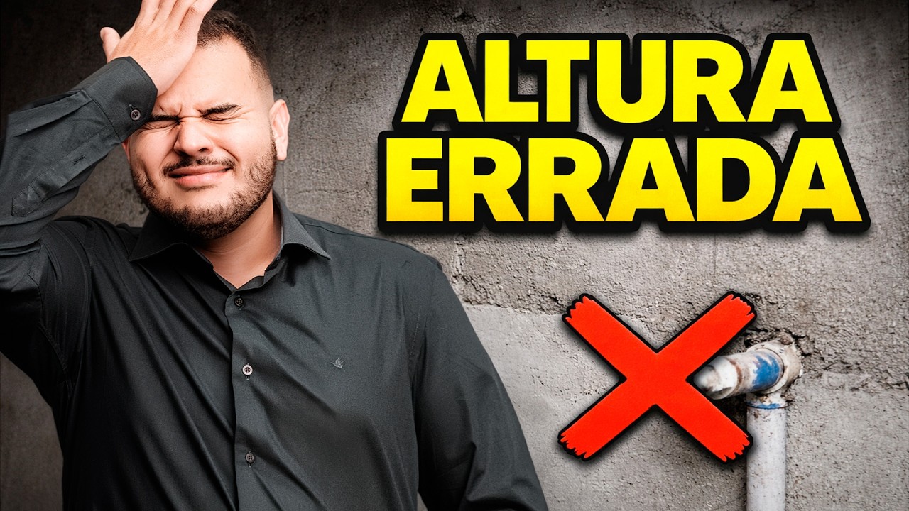 Pontos de água do banheiro: Qual a altura certa?