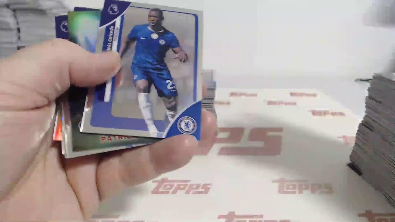 2026 Topps Chrome Premier League Soccer 8 Blaster Box Team Break #9 (2-26-26)