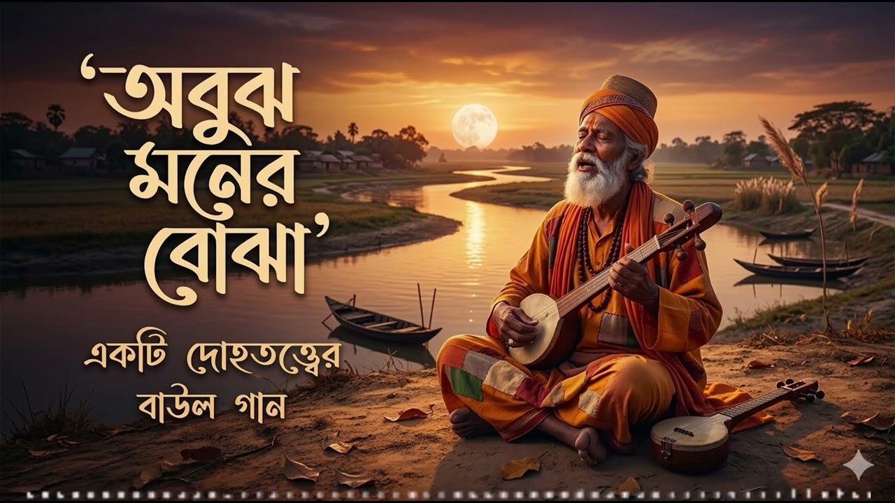 অবুঝ মনের বোঝা | Obujh Moner Bojha | একটি দেহতত্ত্বের বাউল গান | New Baul Song 2026 । Liton Music