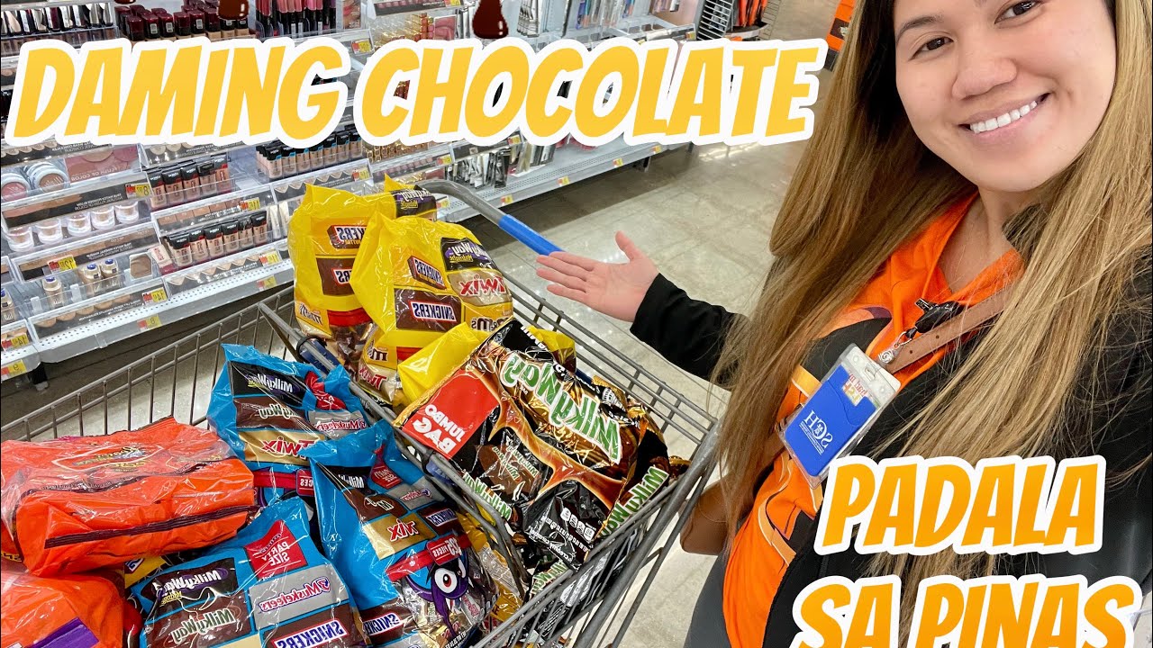 ANG DAMING CHOCOLATE | CHOCOLATE SHOPPING | PADALA SA PINAS