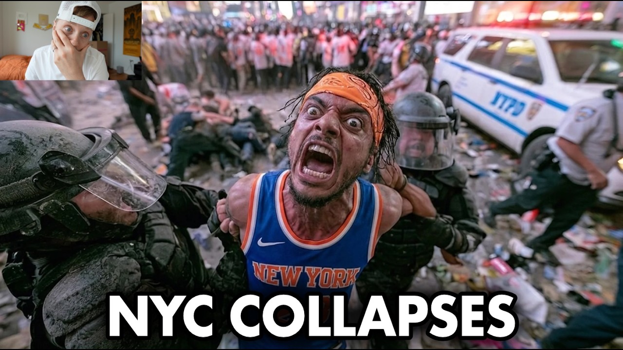 &ldquo;WE BLAME TRUMP&rdquo;&hellip; Knicks LOSE NBA Finals as Fans DESTROY TIMES SQUARE