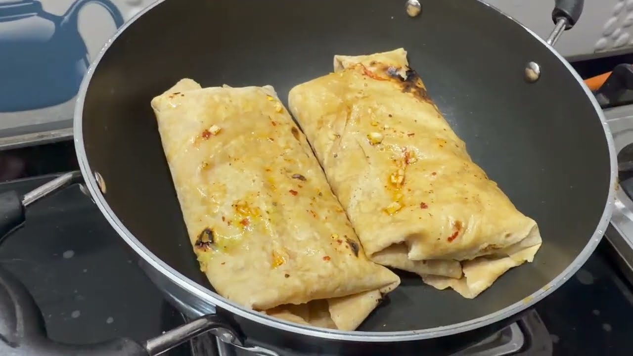 Quick & Healthy Paneer Wrap Recipe | 15-Minute Meal Prep #food #paneerwrap #highprotein 