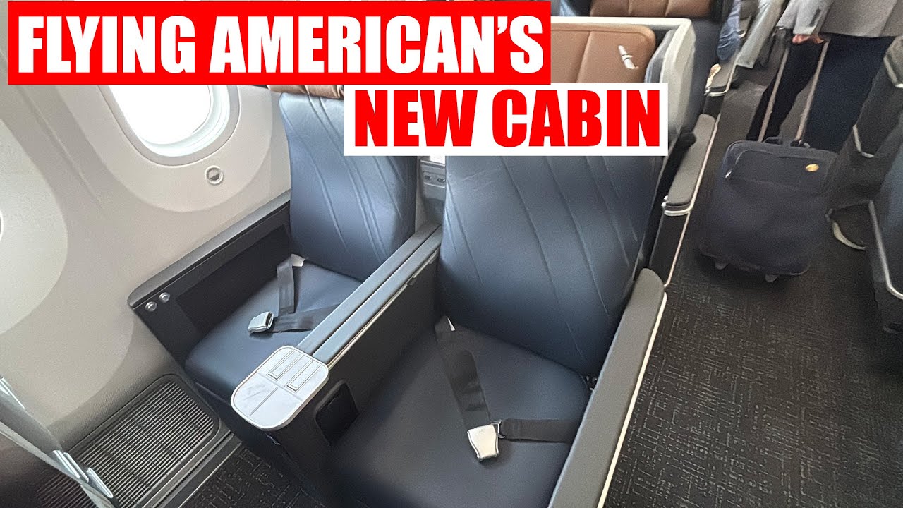 American Airlines NEW Premium Economy Seat | FULL REVIEW | 787-9 Dreamliner
