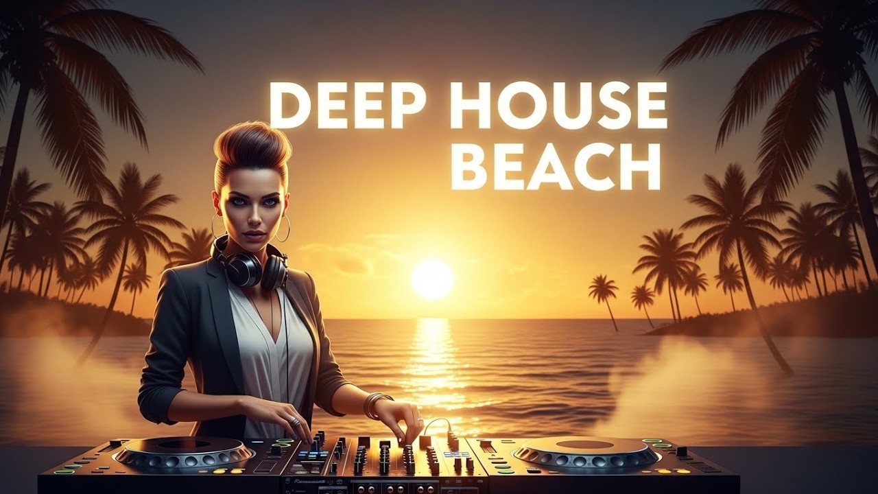 Beach Deep House Lounge 2025 • Long Mix for Relax, Focus & Sunset Flow
