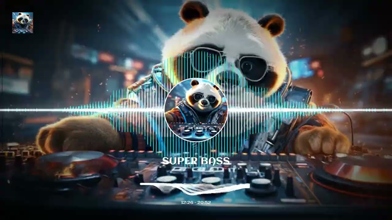 PANDA DJ 🐼🔥 SUPER BASS MIX 💯 | EDM CLUB BANGER 🎧 DANCE PARTY 🥳 NIGHT DRIVE 🌉 GYM WORKOUT 💪