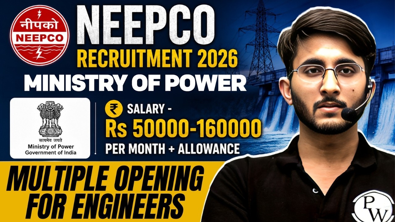 NEEPCO Recruitment 2026 Through GATE | Salary & Allowance | Multiple Opportunities For Engineers