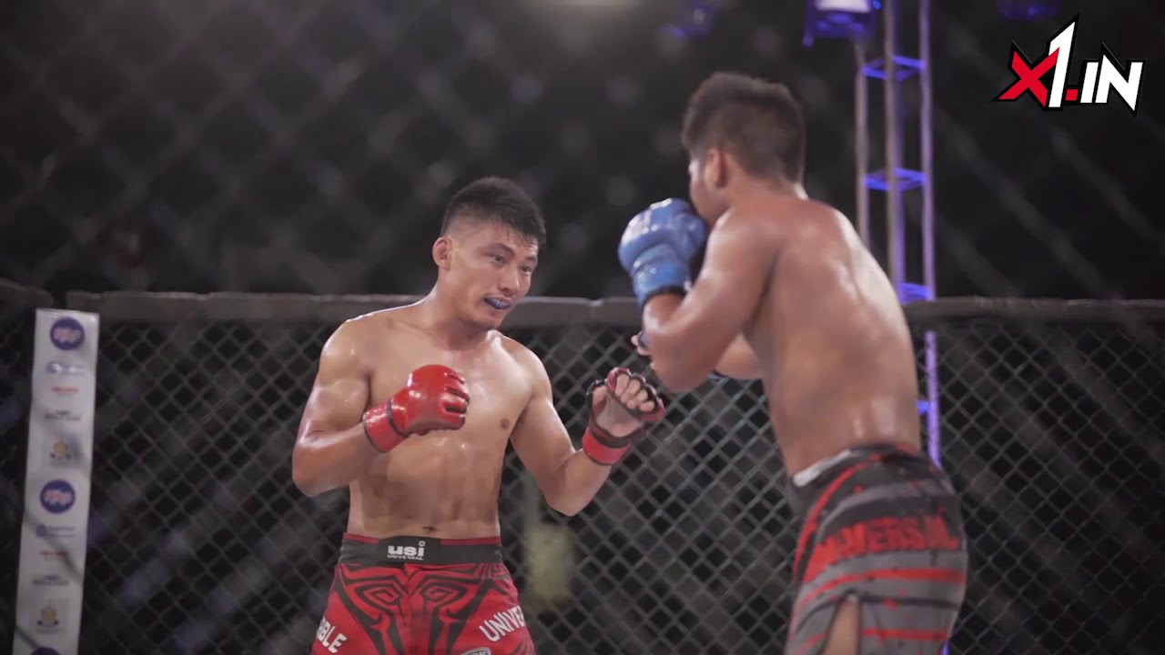 X1 Fight Night Dimapur 05/10/2019 Main Event: George Lalmuanawma vs Imkongsunep Jamir