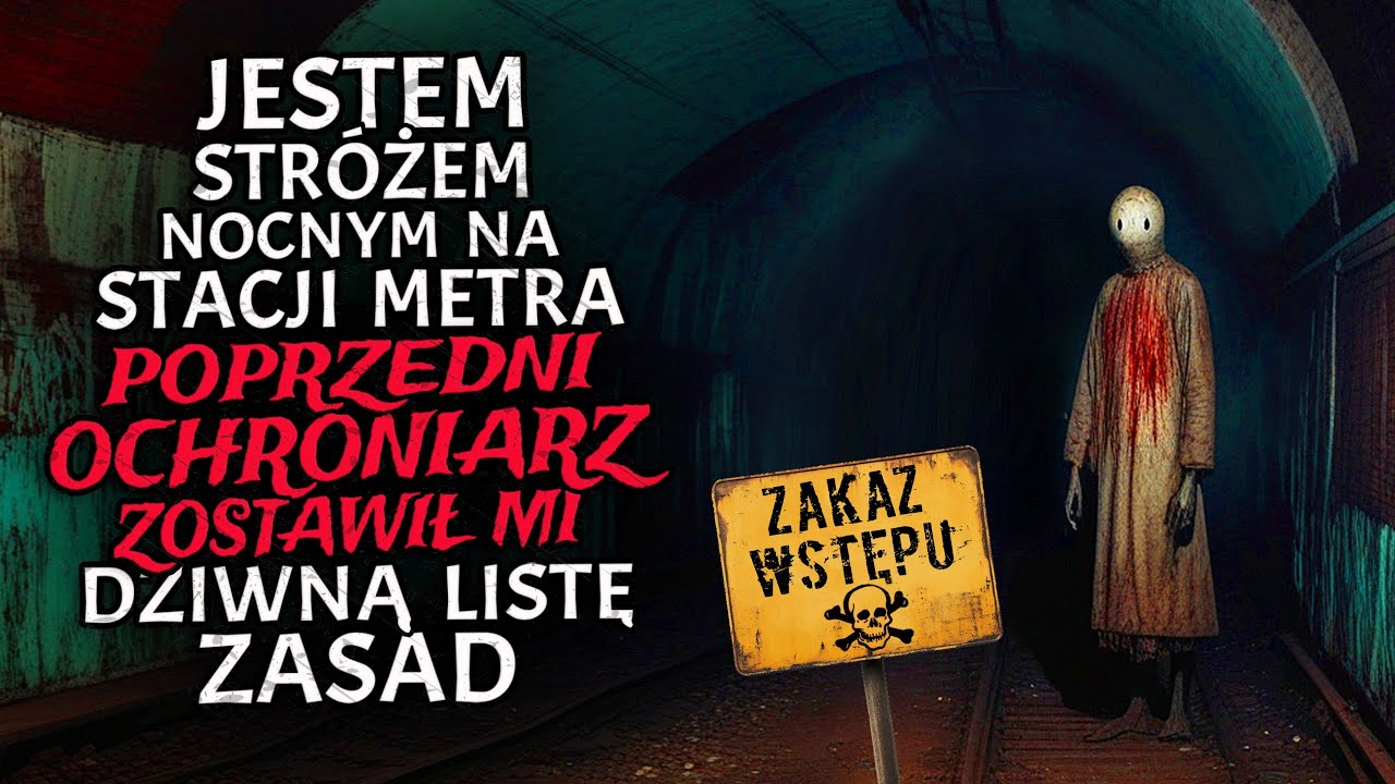 Jestem Str&oacute;żem Nocnym na Stacji Metra. Poprzedni Ochroniarz Zostawił mi Dziwną Listę Zasad