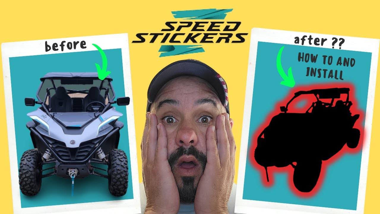 2021 CFMOTO ZFORCE 950 SPORT ACCESSORIZED WITH SPEED STICKERS / CHECK THIS OUT!
