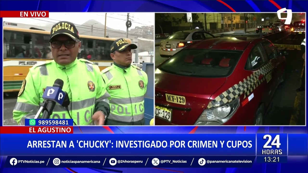Detienen a alias ‘Chucky’: investigado por homicidio y cobro de cupos