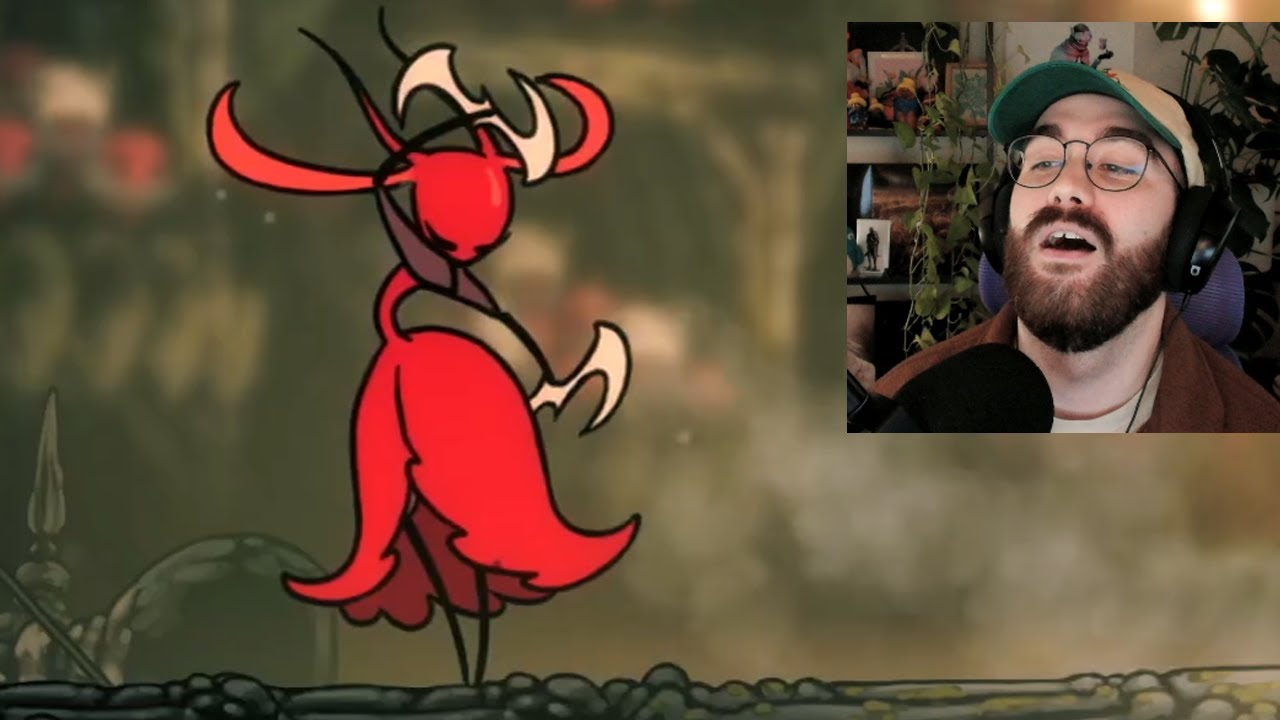 ПЕРВАЯ реакция на бой с боссом Скаррсингер Кармелита — Hollow Knight: Silksong