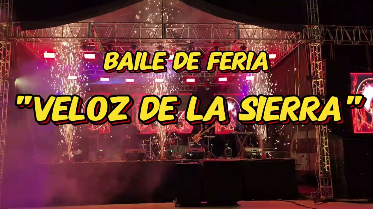 Baile de FERIA ANUAL-VELOZ DE LA SIERRA En San Francisco La Reforma.