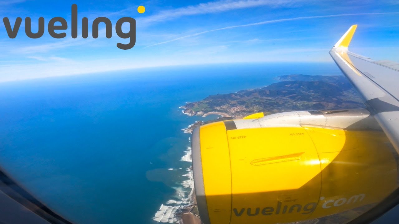 *Beautiful approach * VUELING A320NEO full landing at Bilbao Airport !