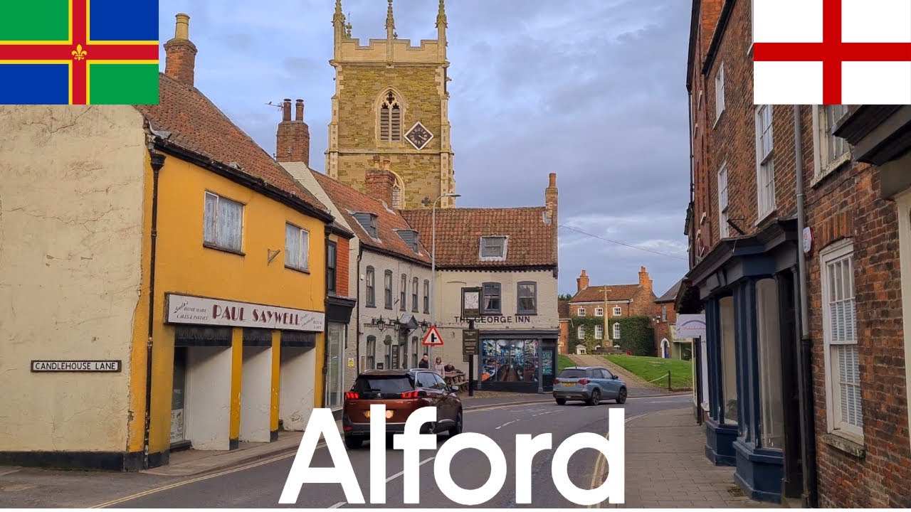 Alford | Lincolnshire | England | UK | Europe | 19/03/2024 | Village Walk