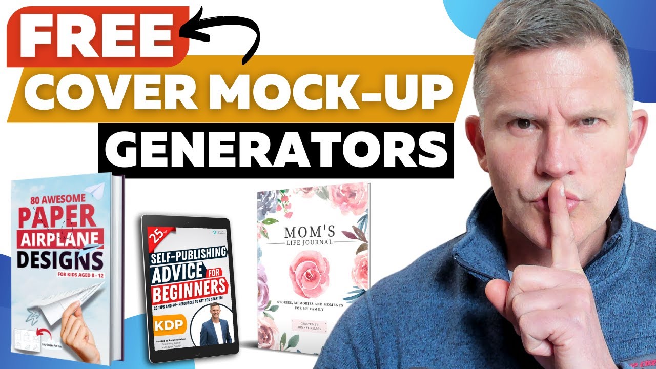 Book Cover Mockup Tutorial for KDP - (No Experience Required)