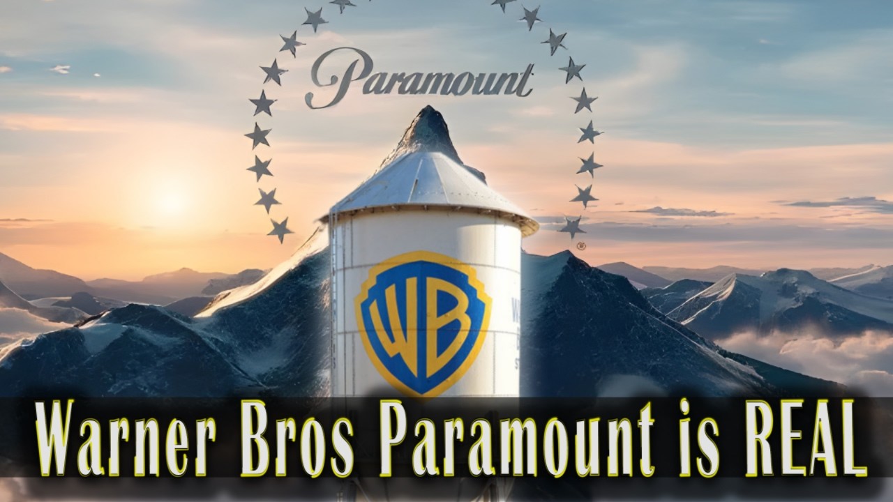 Warner Bros Merger with Paramount is REAL -  CNN is Full Panic Along with Democrats!