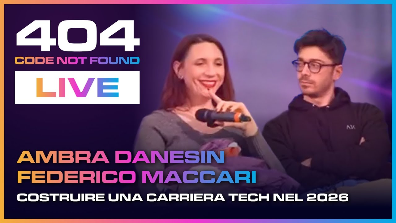 S1E13 - Come si costruisce una carriera Tech al giorno d'oggi
