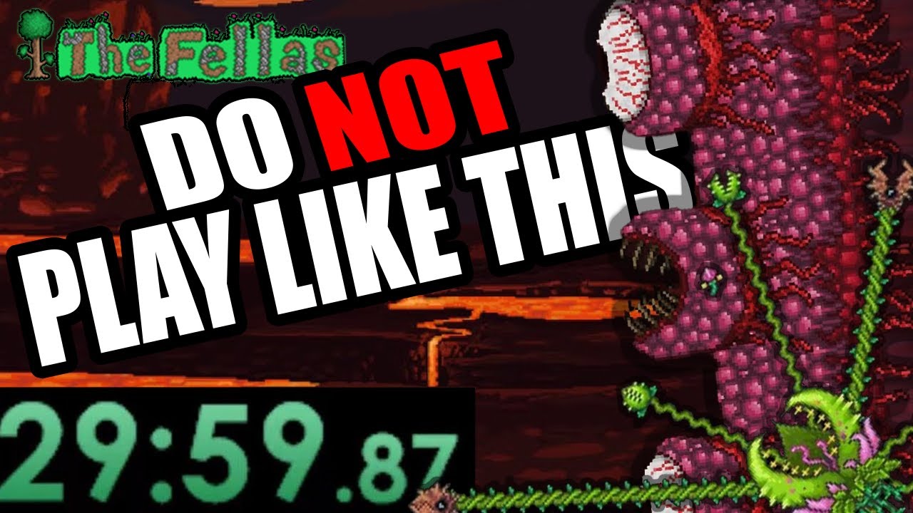 How to NOT Speedrun Terraria