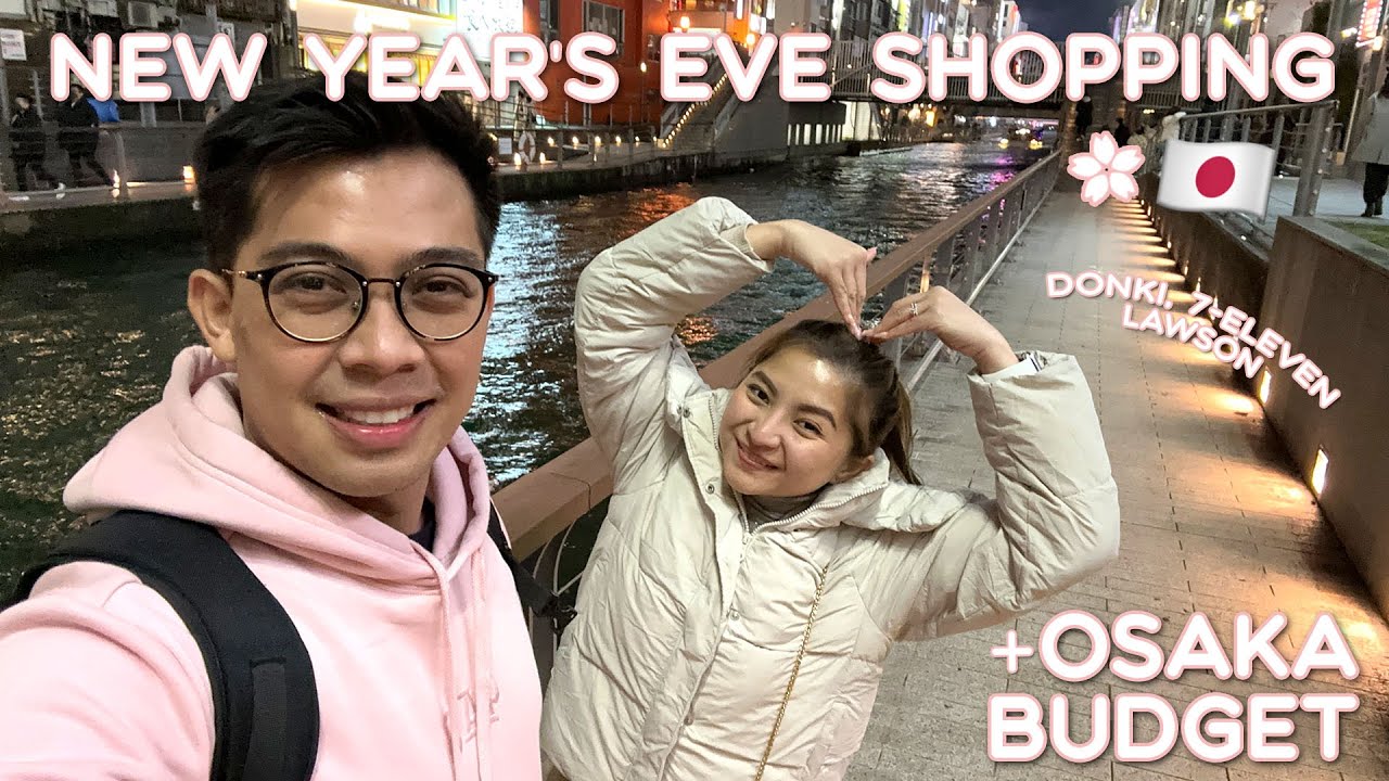 NEW YEAR'S EVE SHOPPING + OSAKA BUDGET 🇯🇵 | JOYCE YABUT