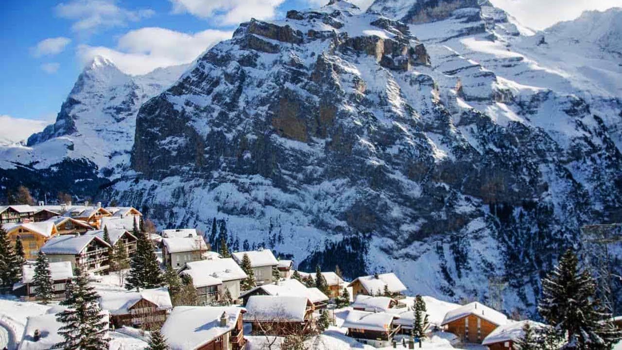 El invierno en Murren - Suiza