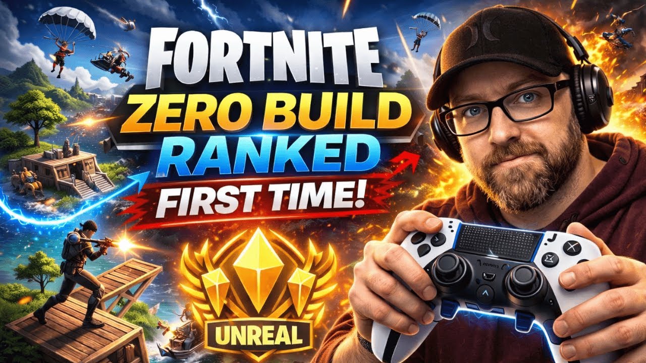 First Time Fortnite Zero Build Ranked | LIVE Grind