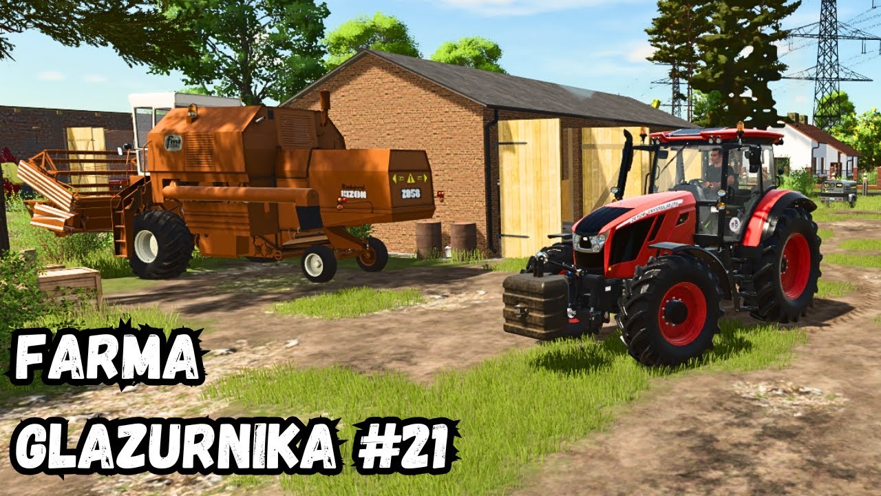 WYCINKA DRZEW PIŁĄ! 🪓 Kontrakt, siew jęczmienia i nawożenie 🎉 – Farma Glazurnika #21 |  FS25 🚜