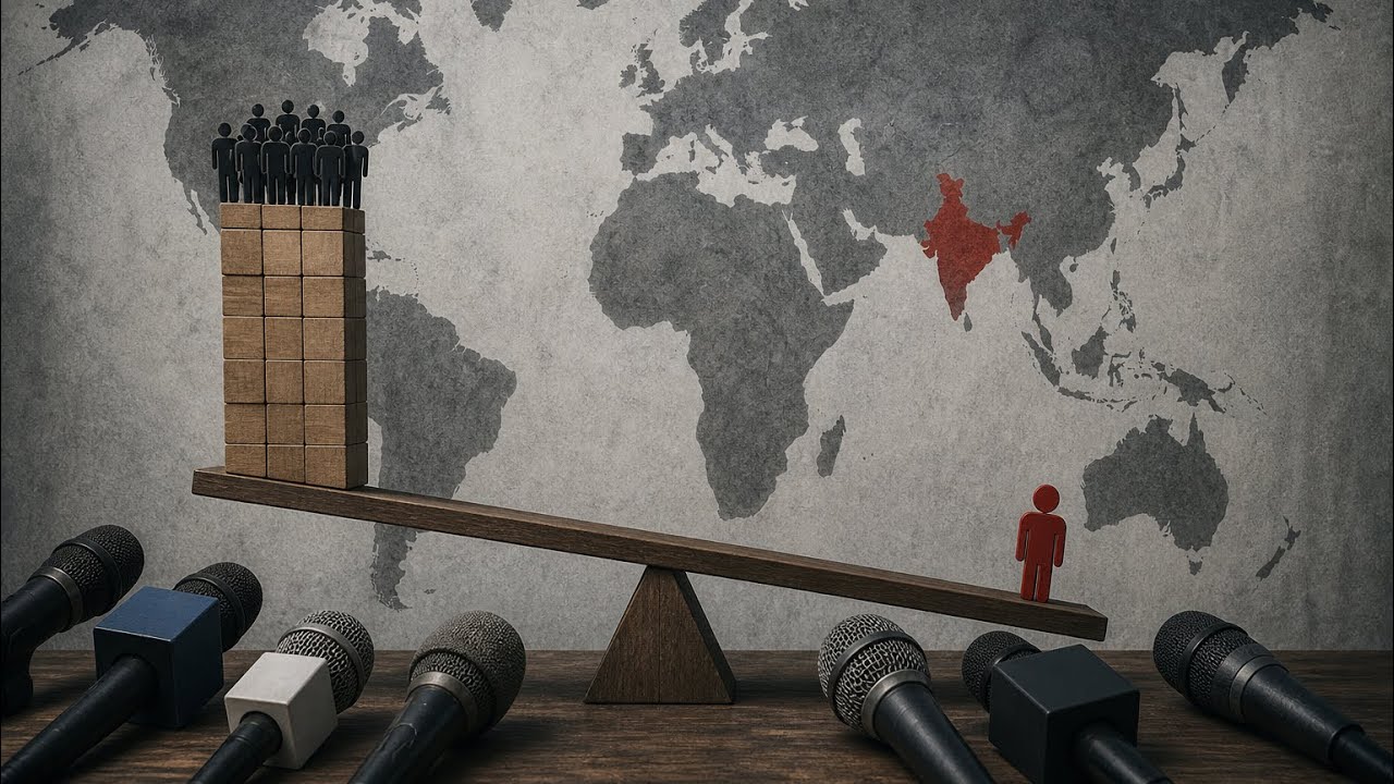 Rajeev Khanna talks to Navin Taazi about the poor ranking of India on the world media index.