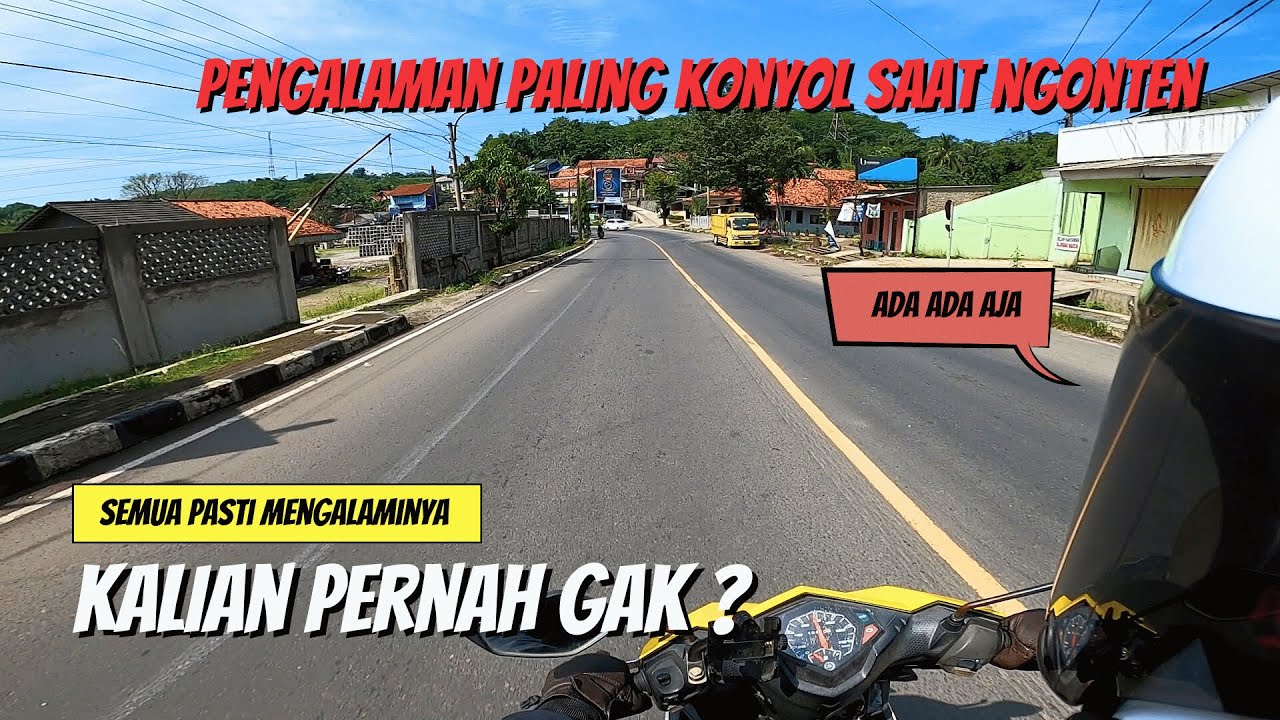 Pengalaman MOTOVLOG Pemula Yang Bikin Ngakak