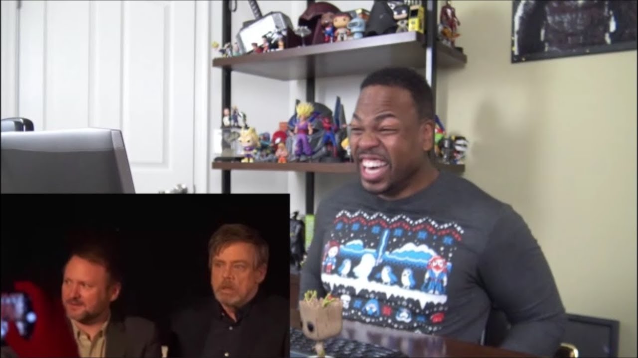 Mark Hamill Reacts to the Ending of The Last Jedi - REACTION!!!