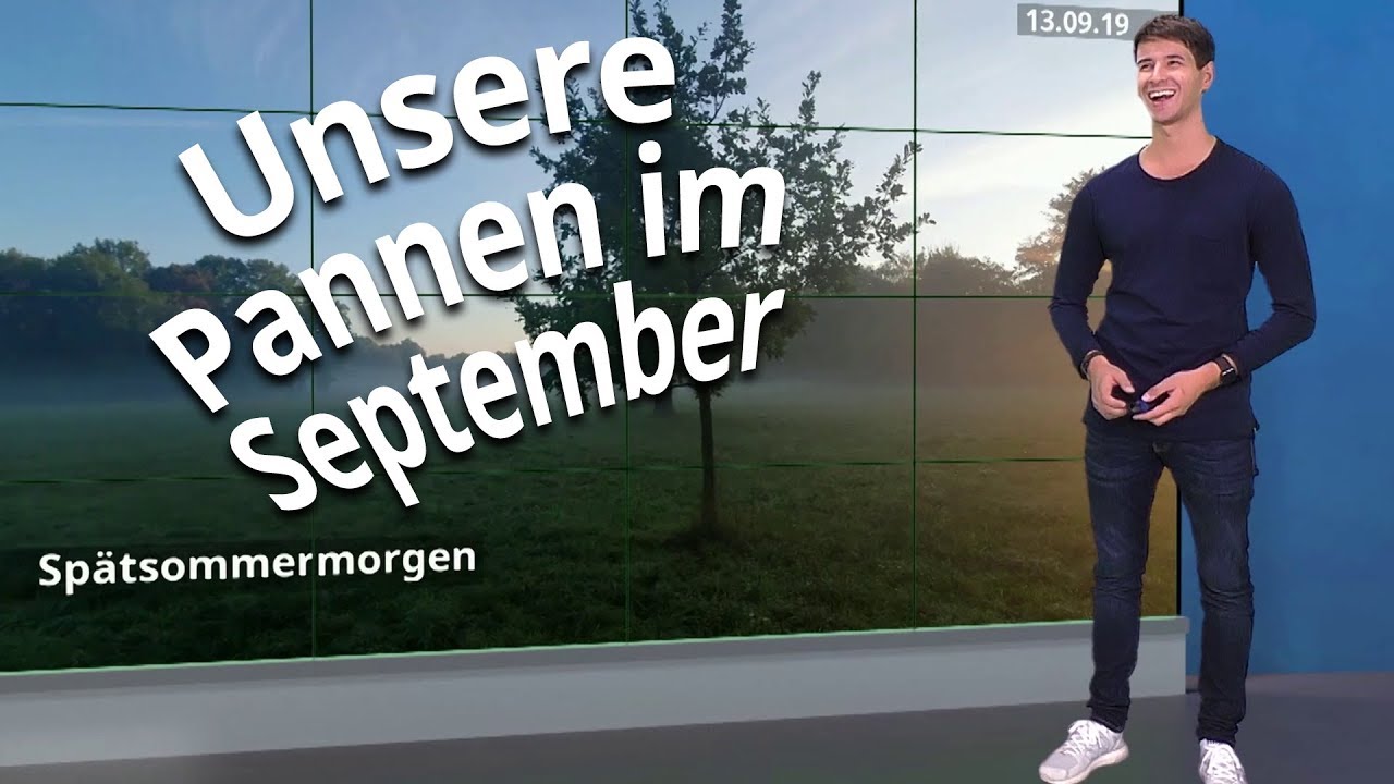 Outtakes 2019: Unsere Pannen und Versprecher vom September