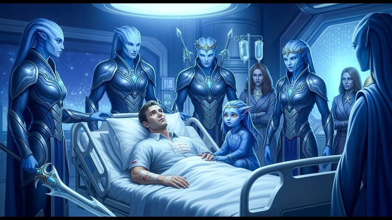 He Took Eight Blades for an Alien Child — Then Woke to Find Elite Warriors at His Bed
