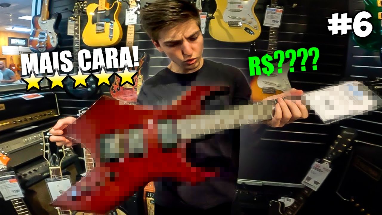 QUEBREI A GUITARRA MAIS CARA DA LOJA  - Orlando 2025 #6