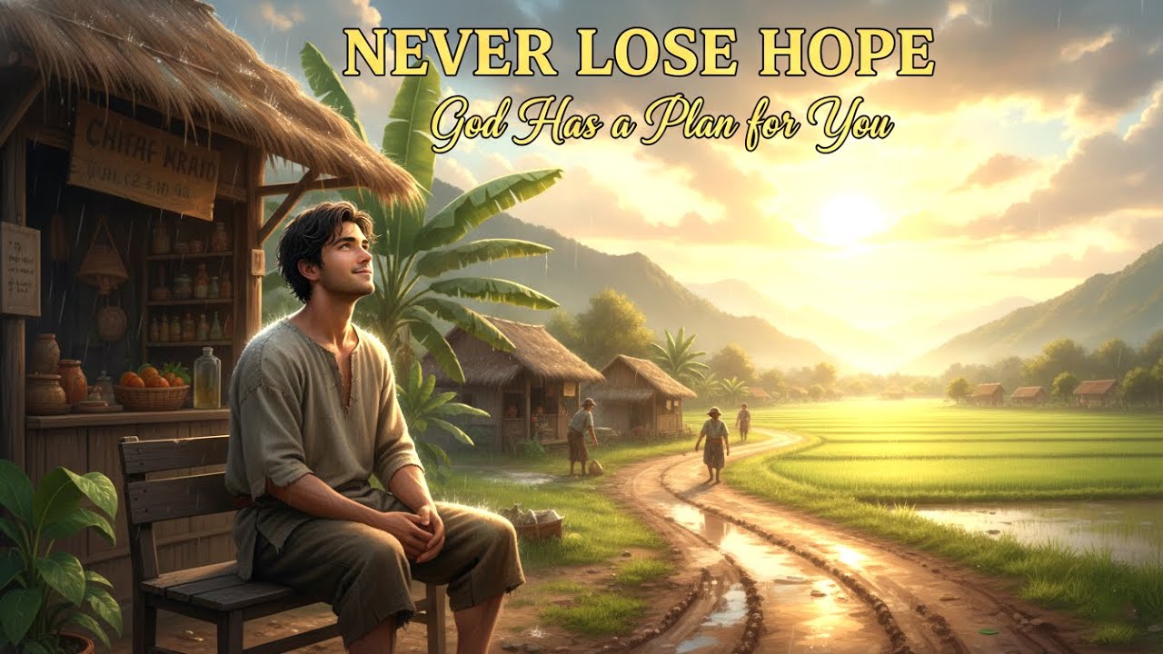Never Lose Hope 😇  God Has a Plan for You 🙏  Inspirational English Story to Change Your Life