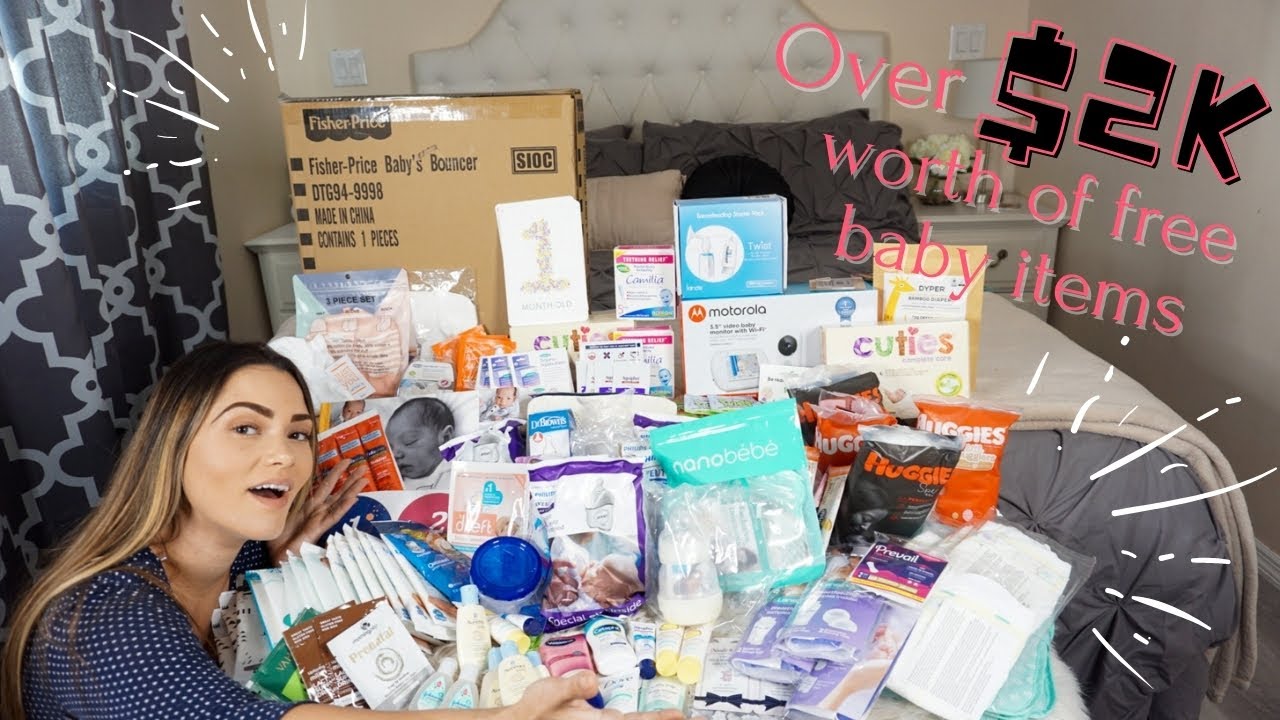 How I Got Over $2,000 Worth of Free Baby Stuff