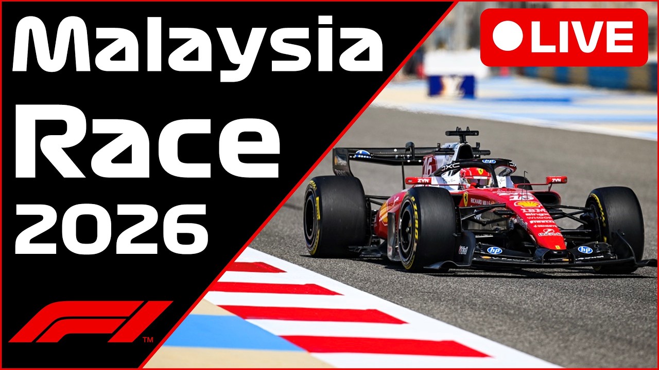 🔴F1 LIVE - Malaysia GP RACE - Commentary + Timings