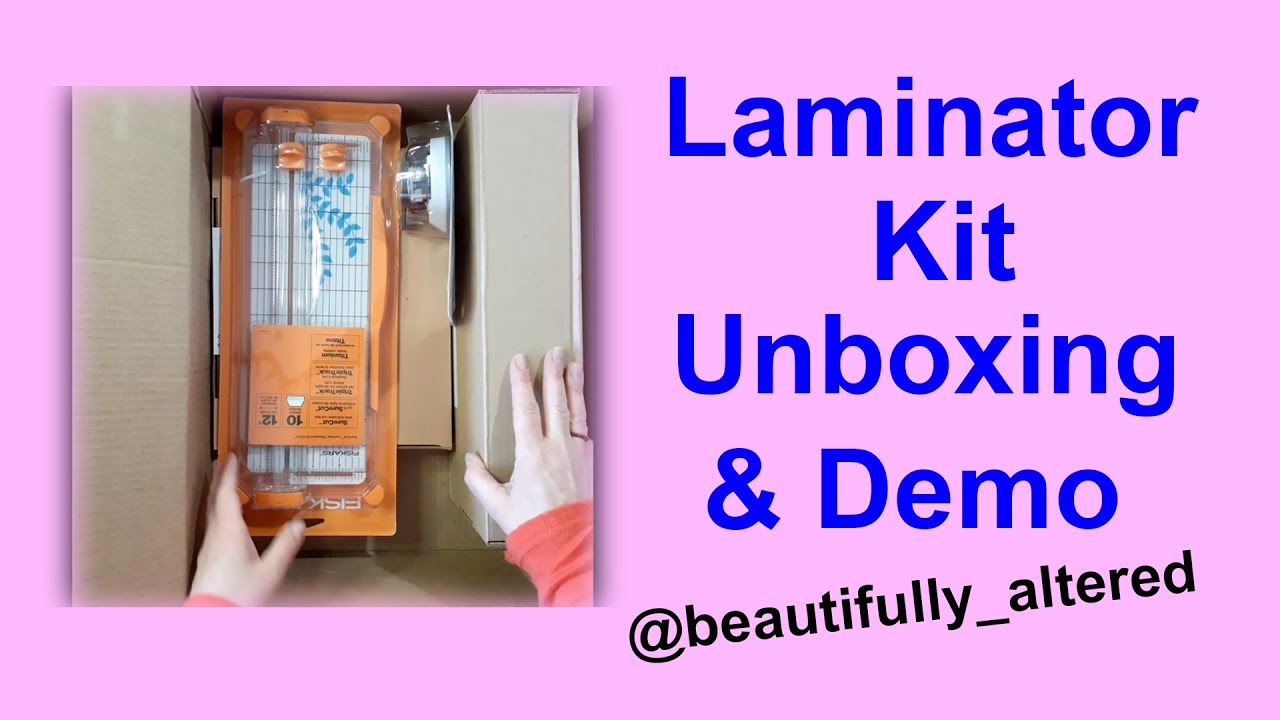 Unboxing my Laminating Kit: How to Make Laminated Oracle Cards