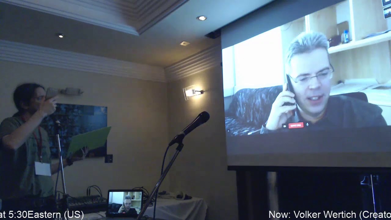Volker Wertich, Creator of Settlers @ Amiga Ireland 2019
