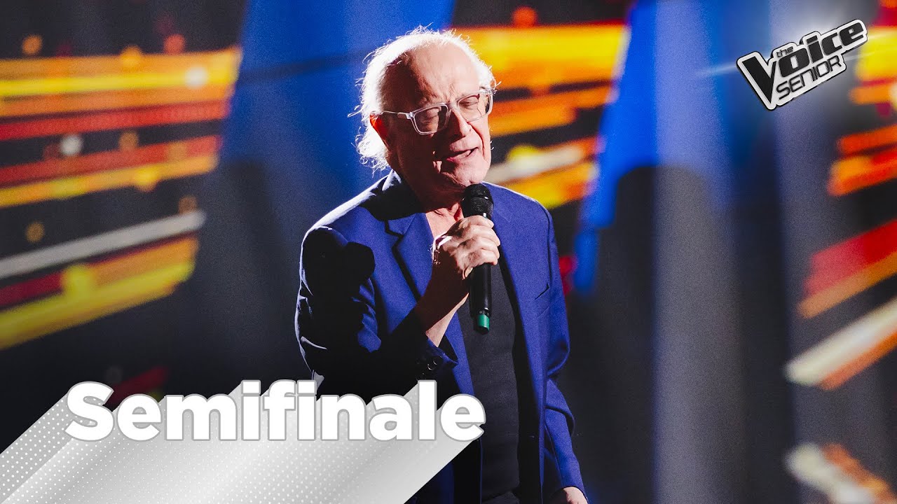 Claudio canta “T'innamorerai” di Marco Masini in Semifinale | The Voice Senior Italy 2025