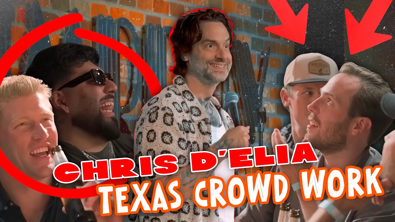 FULL SET - CROWDWORK IN HOUSTON - Chris D'Elia Stand Up Comedy