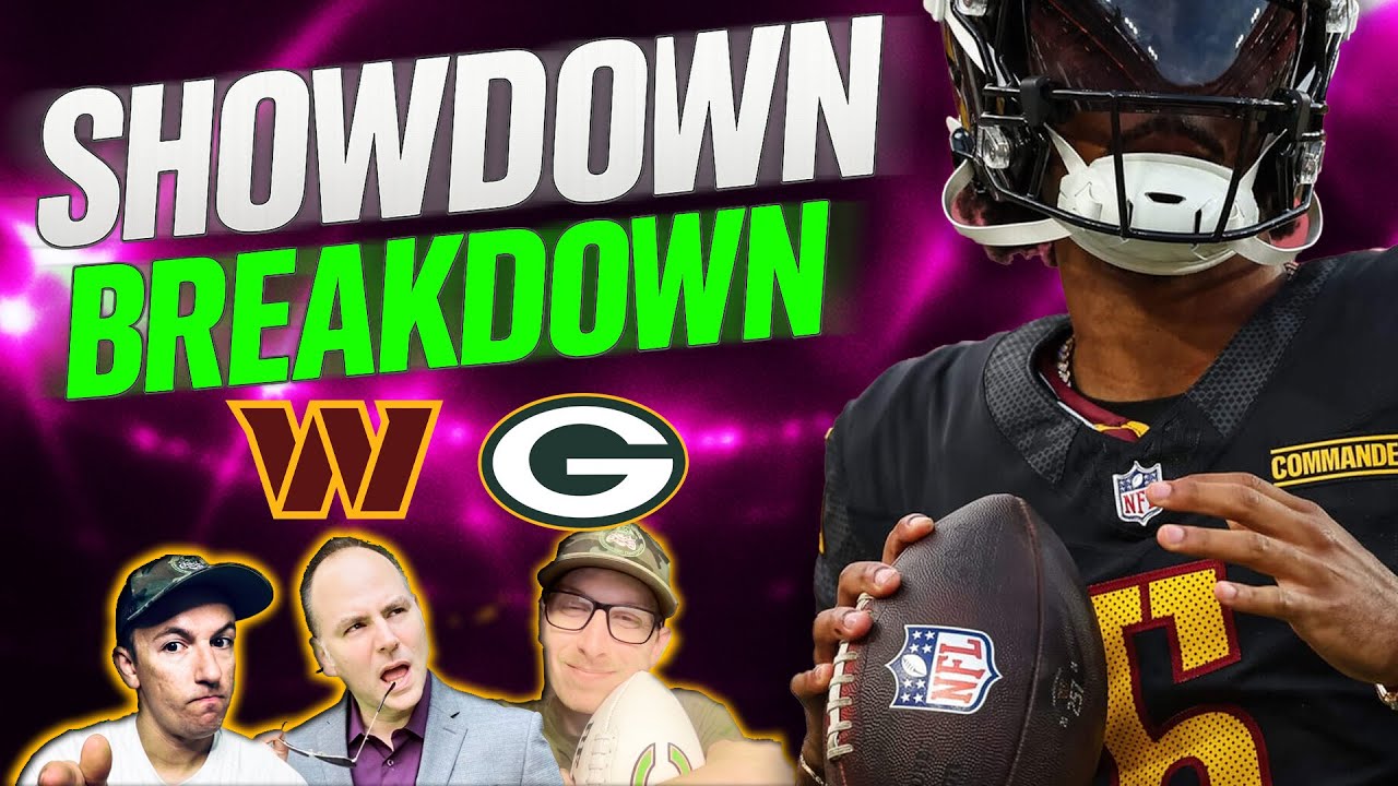 Commanders vs. Packers Showdown Breakdown | Thursday Night Football DraftKings and FanDuel DFS Plays