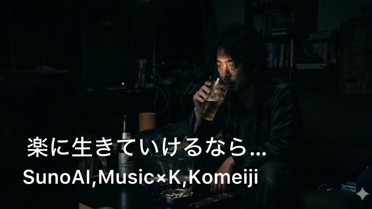 【楽に生きていけるなら…】    SunoAI,Music×古明地幸貴