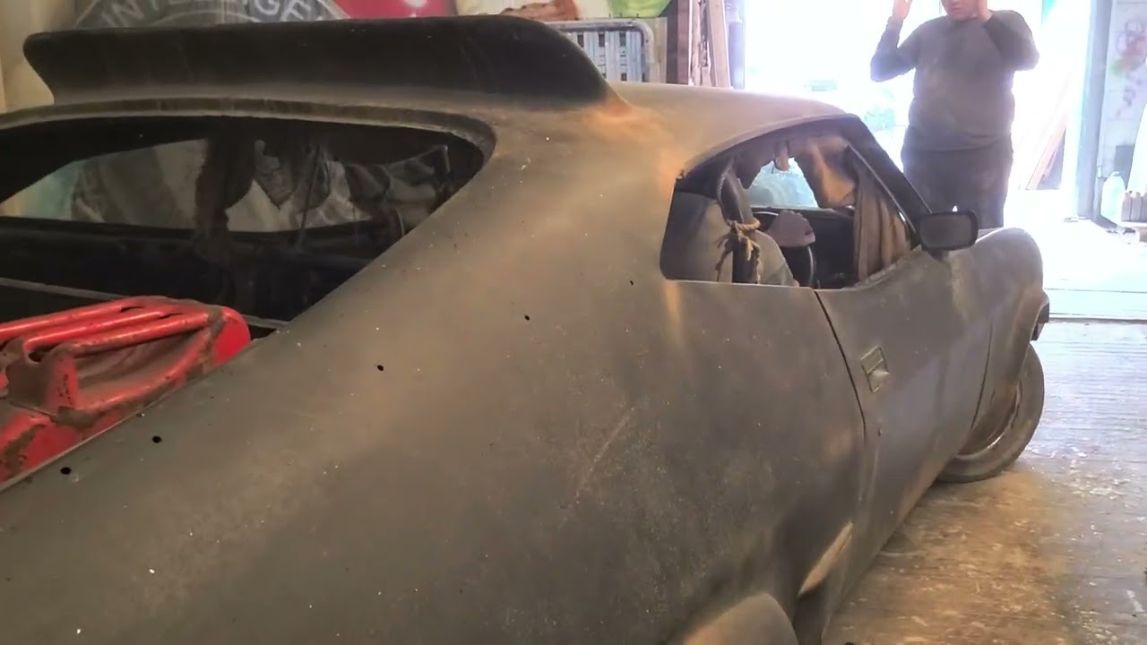 Backing the Mad Max Fury Road car into the unit
