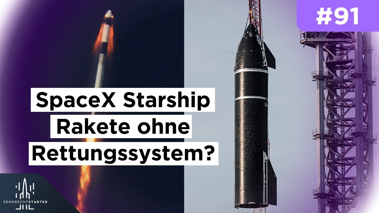 Startabbruchsysteme in der Raumfahrt | Rettungssysteme für Raketenstarts - Senkrechtstarter #91