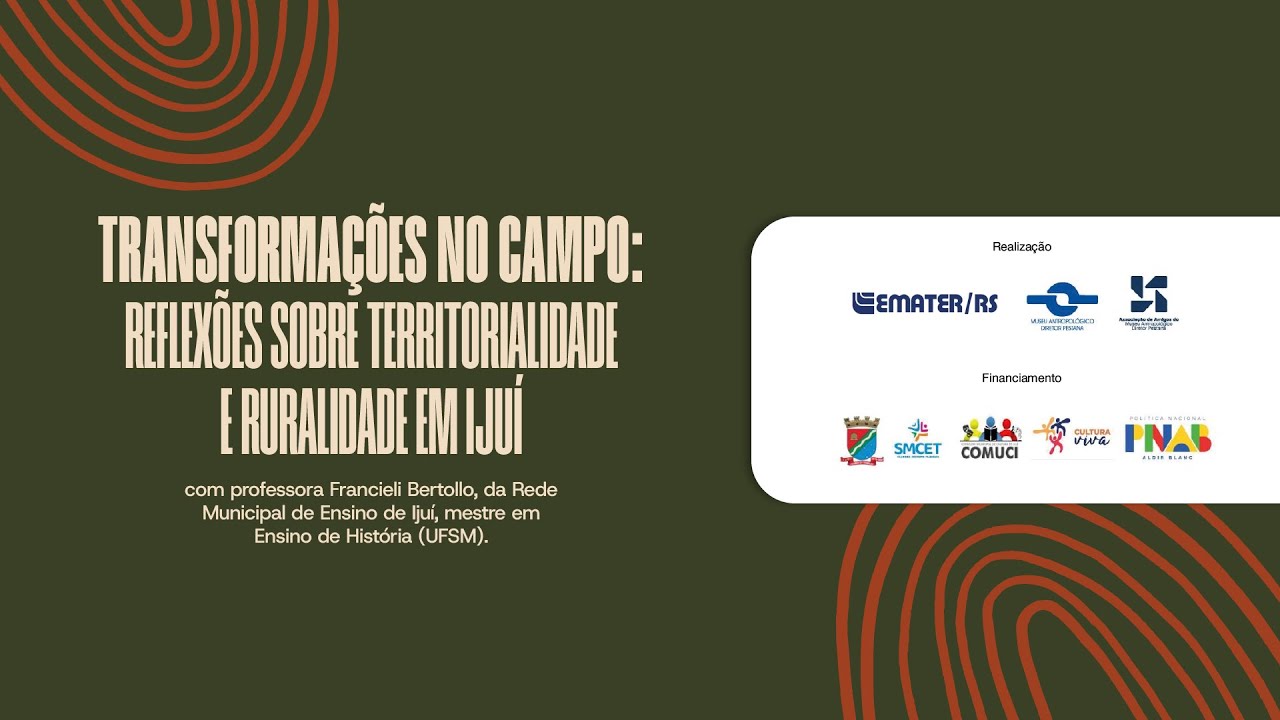 Transformações no Campo: Reflexões sobre Territorialidade e Ruralidade em Ijuí