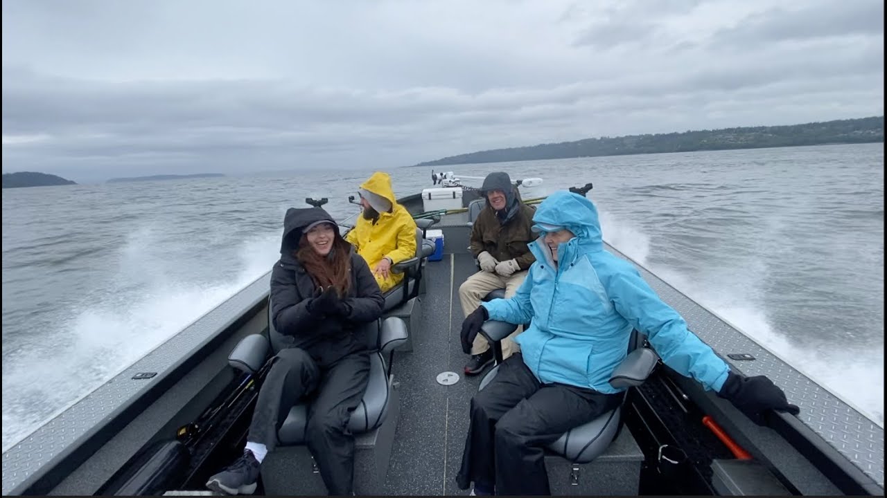 Charter Fishing Lingcod In The Puget Sound