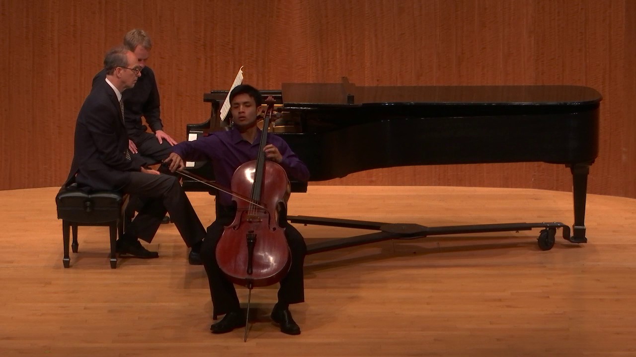 Klein Competition 2017 - Bach Cello Suite 3 - Prelude, Sarabande, Gigue