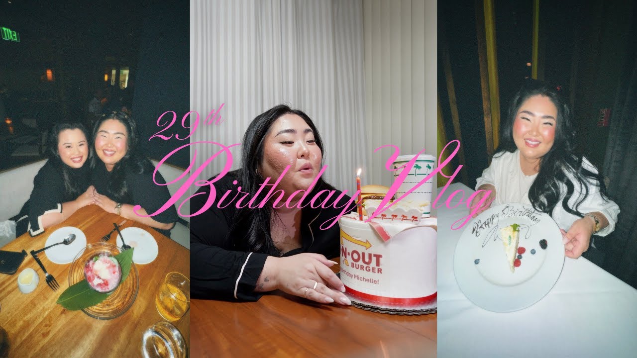 29th BIRTHDAY VLOG + best friend surprises me!!! + BEST BIRTHDAY | Goodbye 20s
