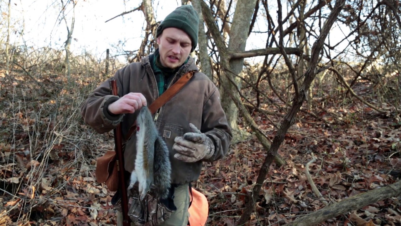 Flintlock Squirrel Hunt- 59 Yard Head Shot