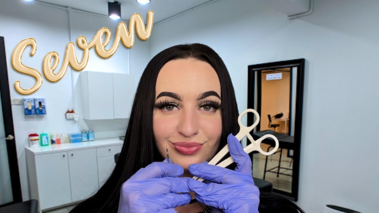 [ASMR] Celebrating 7 Years With 7 Piercings RP | Soft Spoken